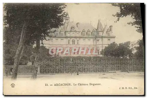 Ansichtskarte AK Arcachon Le Chateau Deganne