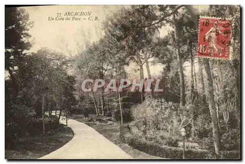 Cartes postales Arcachon Un Coin du Parc