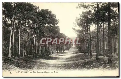 Ansichtskarte AK Arcachon Vue dans les Dunes