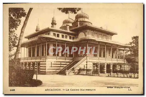 Cartes postales Bassin Arcachon Le Casino Mauresque