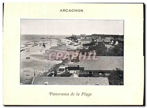 Cartes postales Arcachon Panorama de la Plage