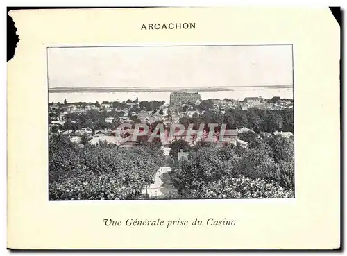 Cartes postales Arcachon Vue Geneale Prise du Casino