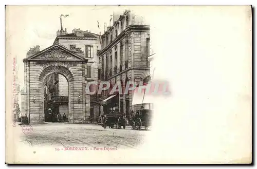 Cartes postales Bordeaux Porte Dijeaux