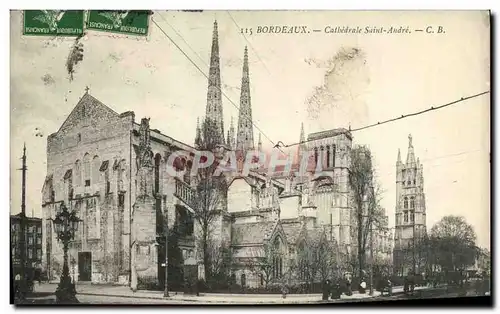 Cartes postales Bordeaux Cathedrale Saint Andre