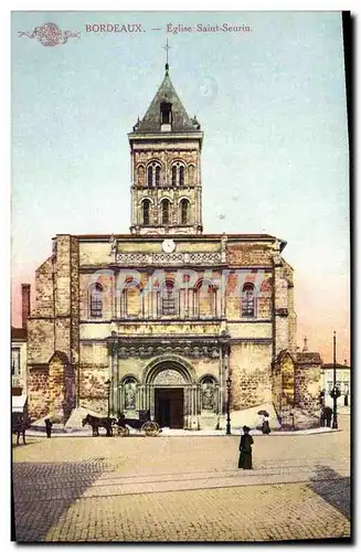 Cartes postales Bordeaux Eglise Saint Seurin