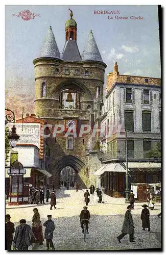 Cartes postales Bordeaux La Grosse Cloche