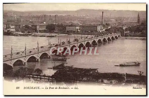 Cartes postales Bordeaux Le Pont de Bordeaux