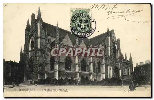 Cartes postales Bordeaux L Eglise St Michel