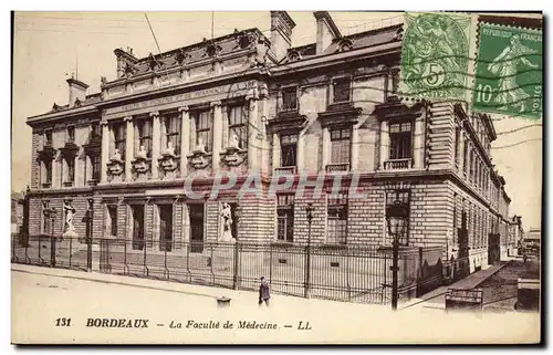 Ansichtskarte AK Bordeaux La Faculte de Medecine