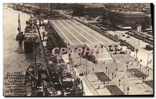 Ansichtskarte AK Port Autonome de Bordeaux Bateaux