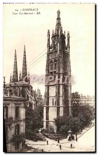 Cartes postales Bordeaux Tour Pey Berland