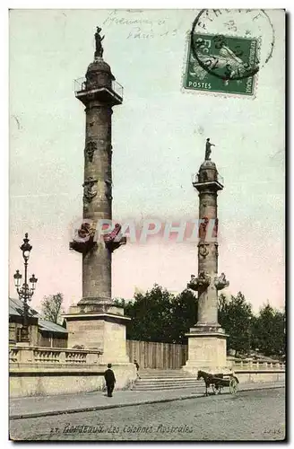 Cartes postales Bordeaux Les Colonnes Rostrales