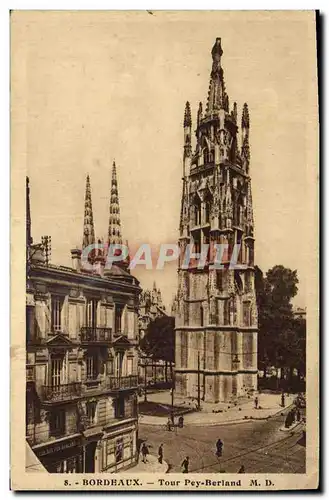 Cartes postales Bordeaux Tour Pey Berland