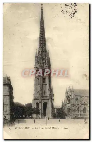 Cartes postales Bordeaux La Tour Sant Michel