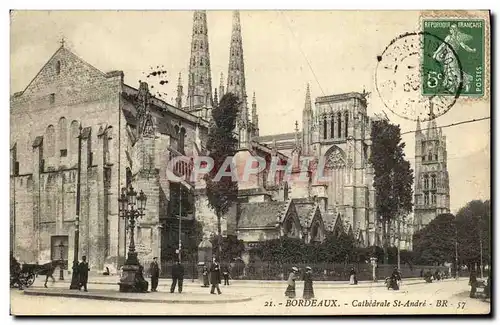 Cartes postales Bordeaux Cathedrale St Andre