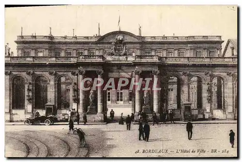 Cartes postales Bordeaux L Hotel de Ville