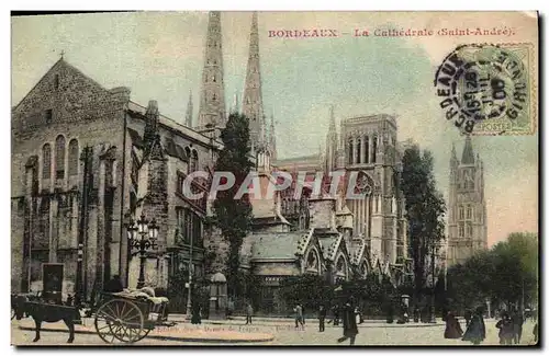 Cartes postales Bordeaux La Cathedrale Saint Andre