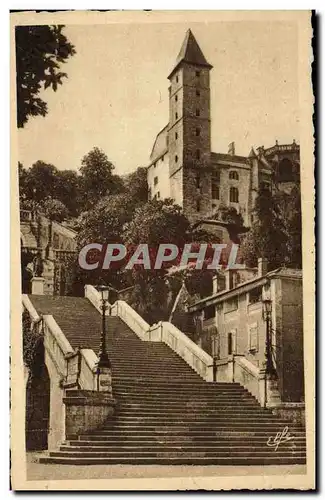Cartes postales Auch Escalier monumental et Tour d Armagnac
