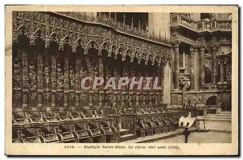 Cartes postales Auch Basilique Sainte Marie Le Choeur cote nord