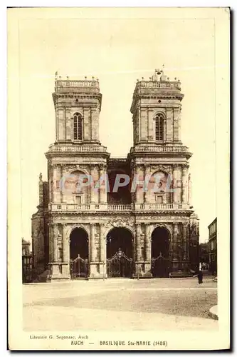 Ansichtskarte AK Auch Basilique Ste Marie