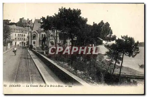 Cartes postales Dinard La Grande Rue et le Bric a Brac