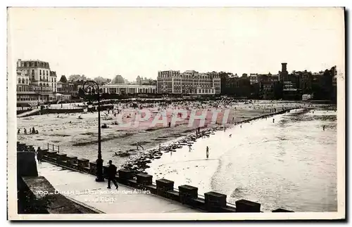 Ansichtskarte AK Dinard Promenade des allies et la plage