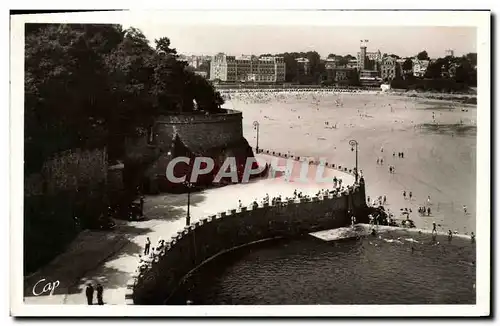 Ansichtskarte AK Dinard La promenade des allies