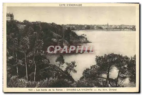 Cartes postales Les bords de la Rance Dinard la Vicomte