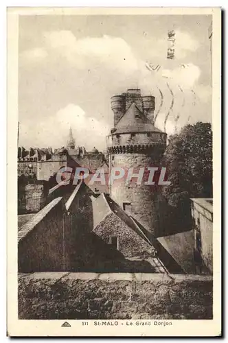 Cartes postales St Malo Le Grand Donjon