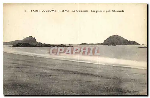 Cartes postales Saint Coulomb Le Guimorais Les grand et petit Chevreuils