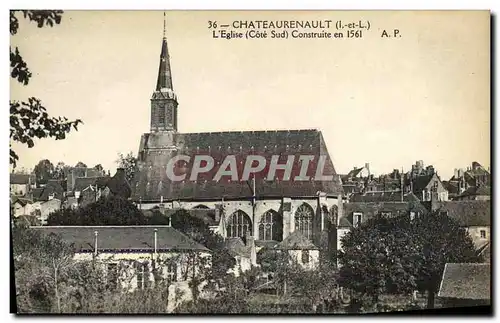 Cartes postales Chateaurenault L Eglise Construite en 1561