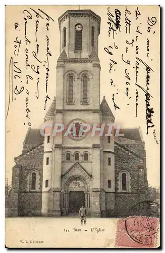 Cartes postales Bruz L Eglise