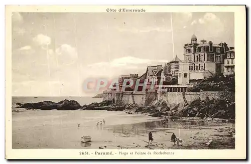 Cartes postales Parame Plage et Pointe de Rochebonne