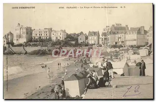 Cartes postales Parame La Plage et Pointe de Rochebonne