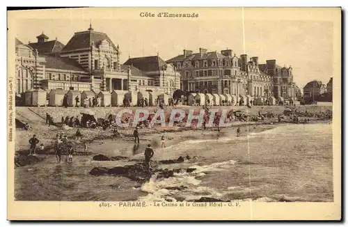 Cartes postales Parame Le Casino et le Grand Hotel