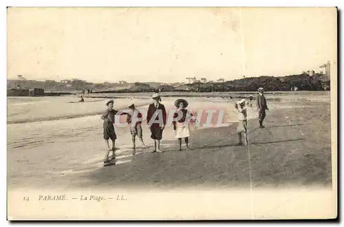 Cartes postales Parame La Plage Enfants