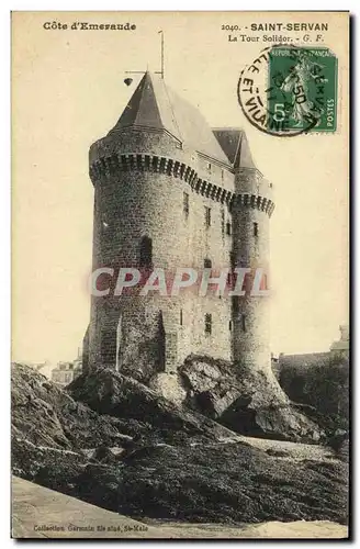 Cartes postales Saint Servan La Tour Solidor