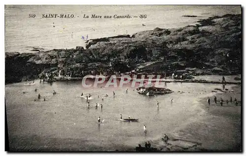 Cartes postales Saint Malo La mare aux canards