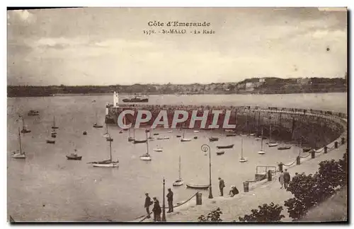 Cartes postales Saint Malo La rade