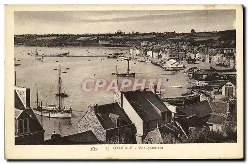 Cartes postales Cancale Vue generale