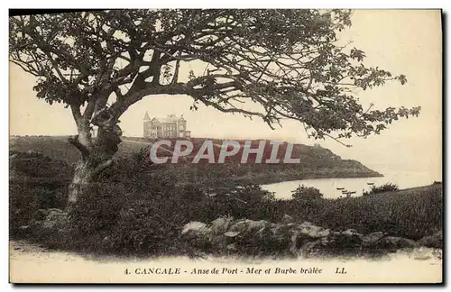 Ansichtskarte AK Cancale Anse de Port Mer et Barbe brulee