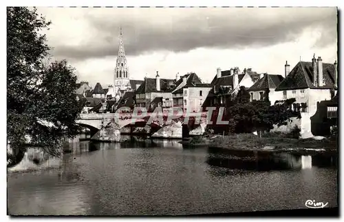 Moderne Karte Argenton sur Creuse La Creuse et le Vieux Pont