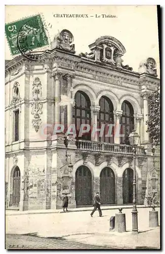 Cartes postales Chateauroux Le Theatre