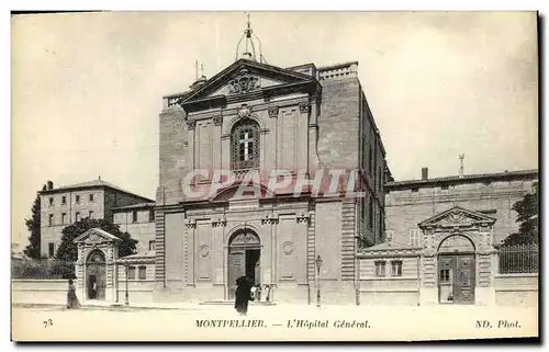 Cartes postales Montpellier L Hopital General