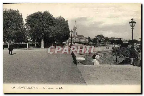 Cartes postales Montpellier Le Peyrou