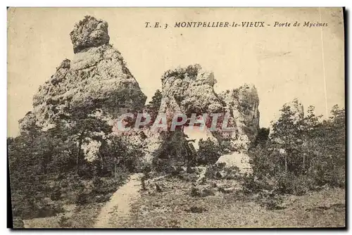 Cartes postales Montpellier Le Vieux Port de Mycenes