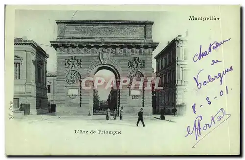 Cartes postales Montpellier L Arc de Triomphe