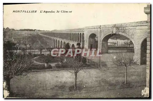 Cartes postales Montpellier L Aqueduc St Clemont