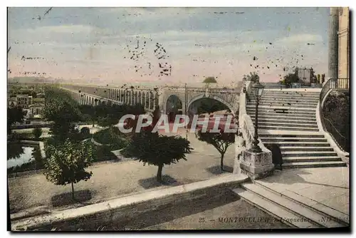 Cartes postales Montpellier L aqueduc