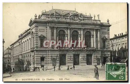 Cartes postales Montpellier Le Theatre